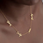 Custom Name Necklace, 18K Gold Plated Name Necklace, Personalized Name Necklace, Birthday Gift for Her, Love Gift For Her, Gift for Mom (Copy)